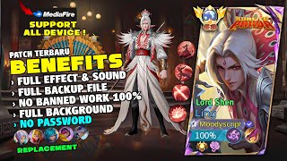 UPDATE | Ling Kungfu Panda Lord Shen Skin Script No Password | Full Effect \u0026 Full Sound | MLBB