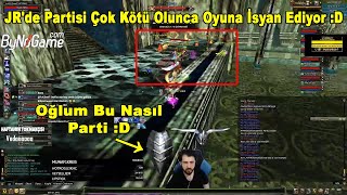 1ST3NM1 - JR'de Partisi Çok Kötü Olunca Oyuna İsyan Ediyor :D | Knight Online