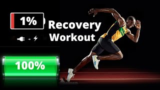 Recovery Workout for Sprinter