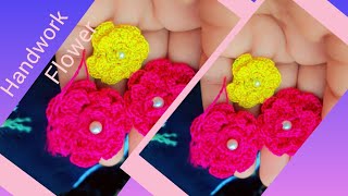 Handwork 🌼 flower☆☆handmade flowers💐🌹