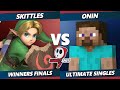 Sweet Spot 7 Winners Finals - Skittles (Young Link) Vs. Onin (Steve) SSBU Ultimate Tournament