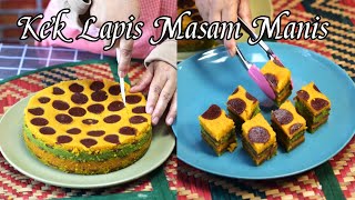 Resepi Kek Lapis Masam Manis