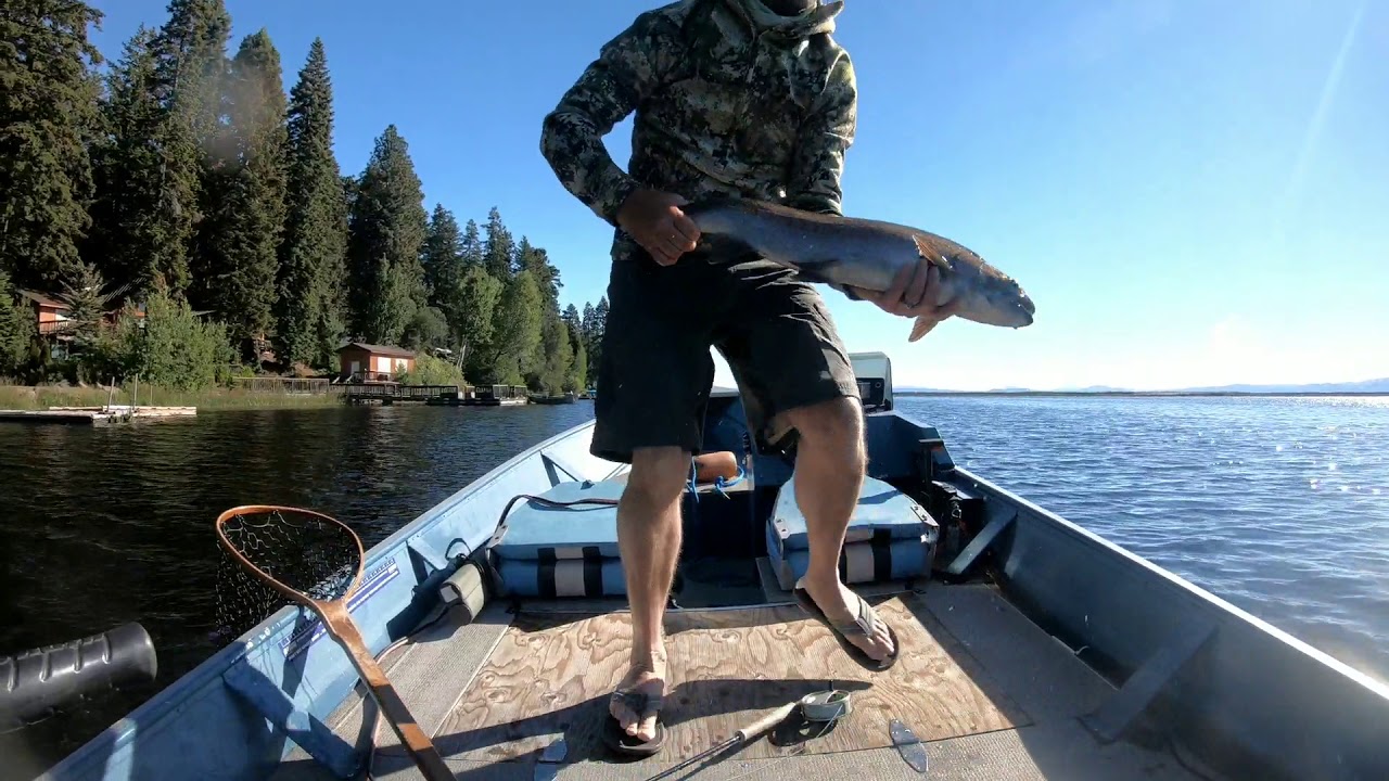 First Klamath Lake 10lb Rainbow Of The 2018 Season Rogue Fly Shop