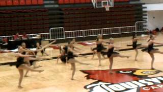 UofL Ladybirds practice before Nationals 2012