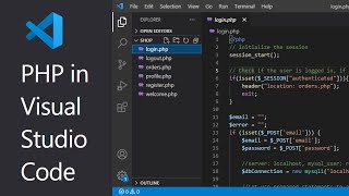VSCode: PHP coding using Visual Studio Code 2021
