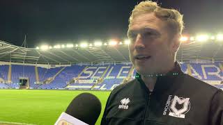 POST-MATCH INTERVIEW: John Bitting discusses cup knock-out