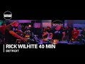 Rick Wilhite 40 min Boiler Room Detroit DJ Set