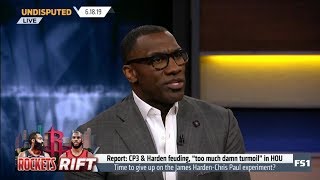 UNDISPUTED | Shannon DISAPPOINTED by tension between Harden & CP3, "too much damn turmoil" in HOU