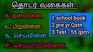 தன்வினை, பிறவினை, செய்வினை, செயப்பாட்டுவினை✅ Test ✍️ Practice ✔️ #thodarvinaigal #tamilwheretostudy