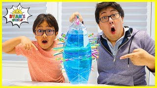 Easy DIY Science Experiments Leak Proof Bag with Pencil!!