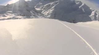 Freeriding in St. Anton am Arlberg