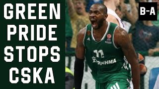 GREEN PRIDE STOPS CSKA | Panathinaikos - CSKA Moscow 65-59 | 2014 Euroleague Playoffs Game 3