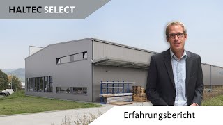 HALTEC SELECT-Stahlhalle für die Industrie