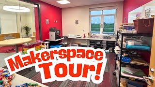 Tour Our School Library's Brand New Makerspace! 