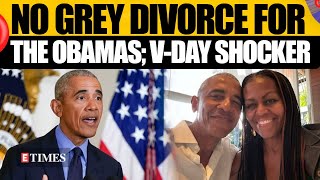 The Obamas Break Silence; Power Couple Slay Divorce Rumours With Valentine’s Selfie | WATCH