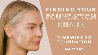 Finding Your Foundation Shade | TimeWise 3D Foundation | Mary Kay