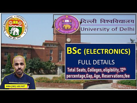 DU BSc Electronics Course Details I BSc Electronics I Cuet BSc ...