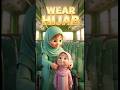 The wheels on the bus, Islamic version, #alhamdulillah #muslimkids #islamiccartoon #nasheed #hijab
