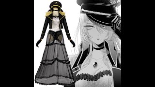 Takerlama My Dress Up Darling Marin Kitagawa Black Lobelia Cosplay Costume