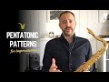 How to Practice Pentatonic Patterns for Improvisation