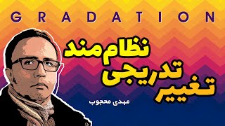 Gradation: تغییر تدریجی نظام‌مند