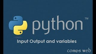 Input Output and variables used in Python || Windows