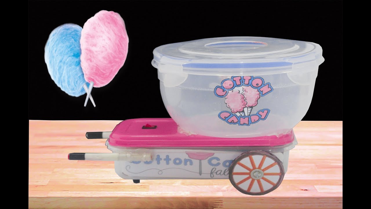 How To Make Cotton Candy Machine At Home - YouTube