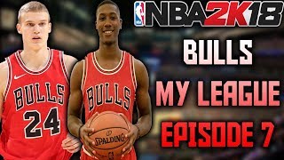 OT THRILLER!! - Bulls My League Episode 7 - NBA 2K18