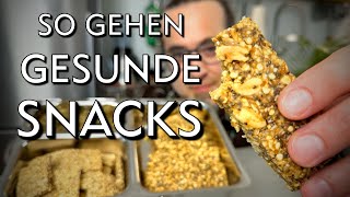 MEAL PREP - gesunde Snacks für Unterwegs 😋