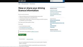 Workchain - DVLA Driving Licence Compliance Check