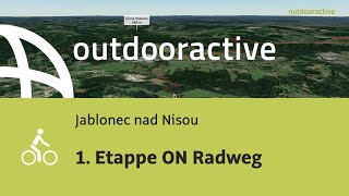 Radtour in Jablonec nad Nisou: 1. Etappe ON Radweg