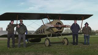 Thomas Morse S4C Scout Restoration at the National Museum of the USAF 2020-2021