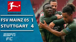 Stuttgart pummel Mainz 4-1 as American manager makes history | ESPN FC Bundesliga Highlights