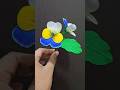 Beautiful paper craft//Crepe paper Pansy Flower//,#shorts #papercraft #art