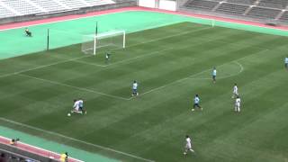 関西サッカーリーグ 2014-12-20 [2014KSLカップ] 三位決定戦：FC大阪－レイジェンド滋賀FC（前半）