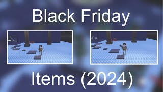 [JToH] Black Friday 2024 Items