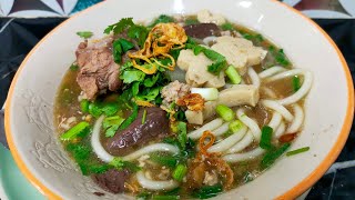 ต้มก๋วยจั๊บซดร้อนๆ  เมนูนี้ทำเกือบทุกอาทิตย์ค่ะ ชอบกันทั้งบ้านเลย #ก๋วยจั๊บญวน #ข้าวเปียก