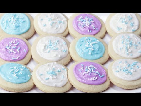 The Softest Frosted Sugar Cookies Ever The Softest Frosted Sugar Cookies Ever