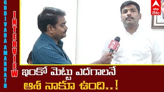 Anakapalli MLA Gudivada Amarnath Interview: విశాఖ జిల్లా చిన్నదైనా రాష్ట్రానికి నష్టం లేదు|ABP Desam