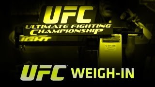 UFC GUSTAFSSON vs SILVA Weigh-In