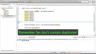 Collection Methods and Using the Comparable Interface in Java