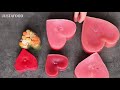 diy heart candle without mold how to make heart shaped candle