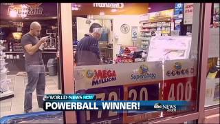 WEBCAST: Powerball Winner!