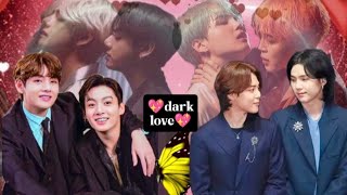 🖤dark love🖤part..36🖤suga ne kiya tae ko force😲🥺#yoonmin #taekook #namjinsope 💖⚔️💖