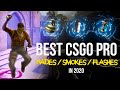 WHEN CS:GO PROS USE UTILITY PERFEECTLY IN 2020! (BEST NADES)