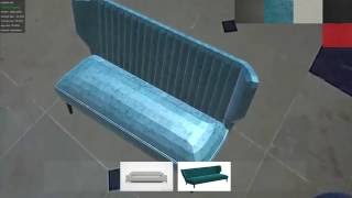 Markerless augmented reality experiment