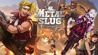 【Metal Slug:Awakening】メタスラ初プレイ♡爽快スクロール⁉️【壱百満天原サロメ / Hyakumantenbara Salome】