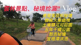 雲林小鄉鎮秘境、景點拾漏之旅/空拍/虎尾青埔落羽松秘境/堀頭28落羽松秘境/虎尾鐵橋/土庫驛可可莊園/褒忠五年千歲公園/水林鄉憨吉秘塘/口湖宜梧滯洪池(小日月潭)