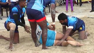 Sri Lanka Vs Mauritius - Part 1 (International Beach Kabaddi Meet, Mauritius 2017)