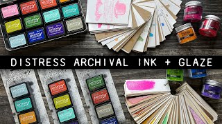 Tim Holtz Distress Archival Ink + Embossing Glaze